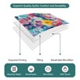 thumbnail image 5 of Twin XL Quilt Set 68''x98'', Spring Floral Lightweight Summer Bedspread Coverlet Set with 2 Pillow Shams, Modern Oil Painting Abstract Art Breathable All Season Quilt Bedding for Dorm/Guest Room, 5 of 6