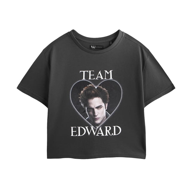 Twilight T-Shirt Court pour Femmes Edward Team