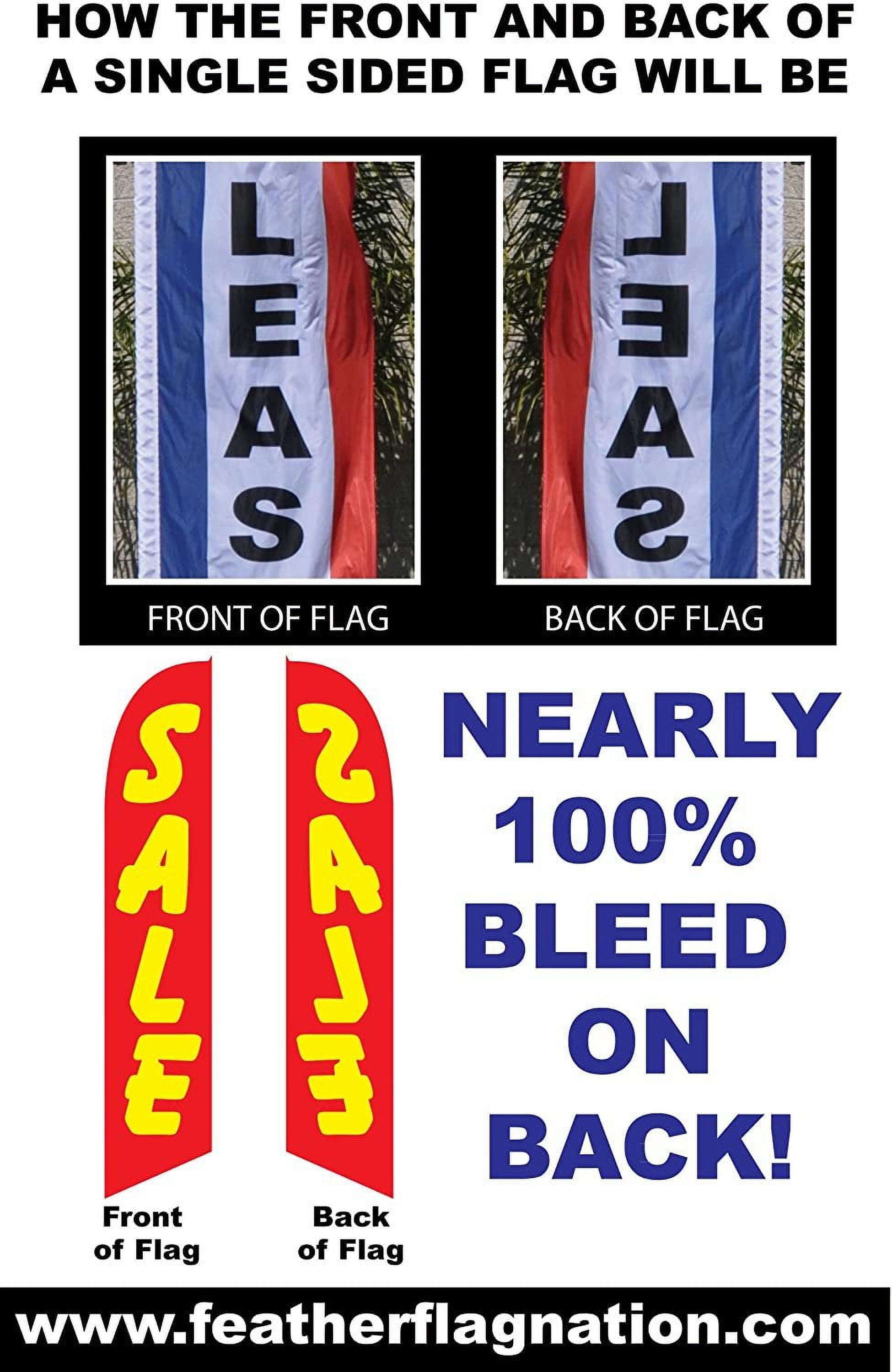 Crawfish Craw Fish yellow 15ft Feather Banner Swooper Flag Kit - INCLUDES 15FT POLE KIT w/GROUND SPIKE