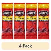 (4 pack) Jack Link’s® Teriyaki Beef Jerky Steak Bites, 1.75 oz