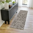 thumbnail image 3 of Gertmenian Bloom Jolene Transitional Floral Gray Area Rug, 2x6, 3 of 5