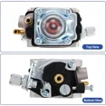 thumbnail image 4 of JINGKE Brand Carburetor Kit Fits 52CC 2HP Predator Earth Auger 63022 Various Tools Gasket Primer Bulbs  Fuel Line Kit, 4 of 6