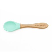 daintyBABY Silicone Bowl and Spoon Set- Mint