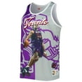 thumbnail image 2 of Men's Mitchell & Ness Vince Carter Purple/Gray Toronto Raptors Sublimated Player Tank Top, 2 of 3