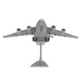 thumbnail image 4 of 1:200 Aircraft Model Alloy Precise Scale Simulation Stable Bracket Home Decoration Diecast Plane Model Dark Gray Edition, 4 of 5