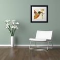 thumbnail image 3 of Trademark Fine Art "Hummingbird Brocade III" Canvas Art by Color Bakery White Matte, Black Frame, 3 of 4