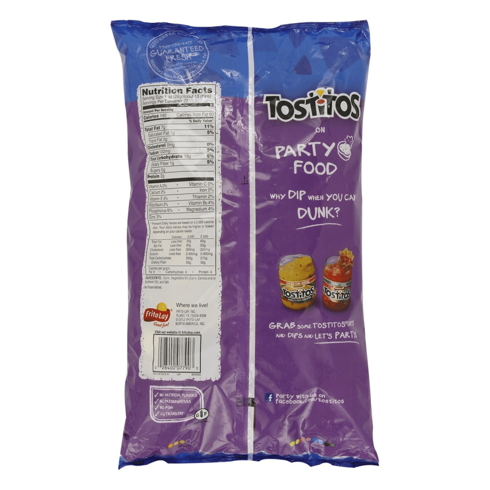 Tostitos Scoops! Tortilla Chips Original 22 Oz