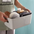thumbnail image 4 of Caja de almacenamiento de escritorio, caja de acabado para artículos diversos, caja de almacenamiento de cosméticos, caja de almacenamiento de bocadillos, cesta de almacenamiento para la, 4 of 5