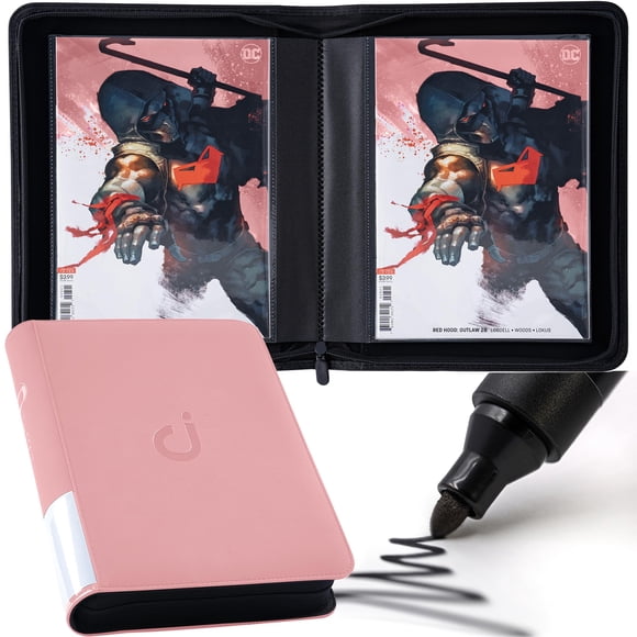 Archivador de Comics D DACCKIT Modelo A Rosa para 24 Comics