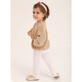 thumbnail image 5 of GYRATEDREAM Toddler Baby Girl Knit Sweater Warm Sweatshirt Long Sleeve Pullover Shirt Tops Cute Fall Winter Clothes, 5 of 9