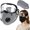 Gray, variant on Dust Mask with Goggles, Reusable Carbon Filter Respirator with 10 Replaceable Filters, 5-Layer Face Shield for Woodworking Sanding Grinding(Grey)