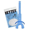 thumbnail image 1 of Markwort Vettex Protector Bucal Doubleguard para Fútbol Americano - Adulto, Azul Columbia, 1 of 7
