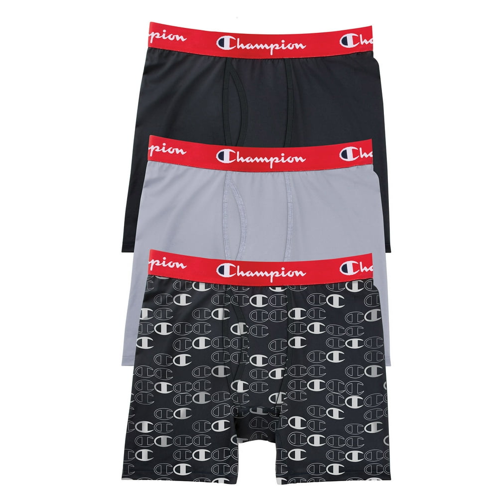 Champion Champion Men's Everyday Active Boxer Briefs, 3 Pack