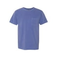 thumbnail image 2 of Comfort Colors - Garment-Dyed Heavyweight Pocket T-Shirt - 6030 - Periwinkle, 2 of 3