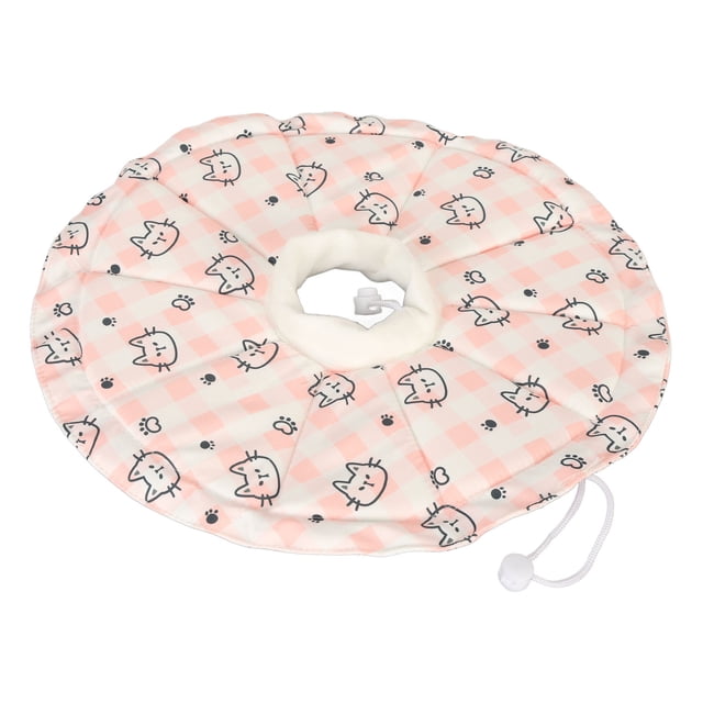 Soft Cat Recovery Collar, Anti Scratching and Prevents Licking and Biting Waterproof Surgery Recovery Collars for Kitten Puppy