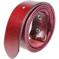 thumbnail image 4 of Gelante Genuine Full Grain Leather Belt Strap Without Belt Buckle. Wine-S, 4 of 4