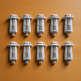 thumbnail image 1 of FUTUREORYY 10Pcs Hollow Door Expandable Anchors Assortment for Pendants in Containers Silver 2.3X1.1X1.1In, 1 of 7
