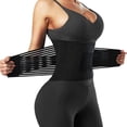 thumbnail image 1 of Faja Deportiva Wdftyju Cinturón de Gimnasio Fajas Elásticas Suaves para Hombres y Mujeres S Negro, 1 of 4