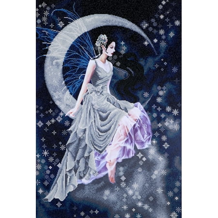 UPC: 4895225921621 | DIAMOND DOTZ® Frost Moon Diamond Painting Kit