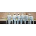 thumbnail image 3 of Atelier B Art Studio 14x7 Black Modern Framed Museum Art Print Titled - Cooks Chefts Working Together, 3 of 5