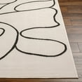 thumbnail image 5 of Hauteloom Eilir Modern Abstract Area Rug - Contemporary Geometric Carpet for Living Room, Bedroom, Dining Room - Beige, Black, Cream - 5' x 7' (5x7), 5 of 12