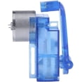 thumbnail image 3 of Mini Hand Crank Electric Generator DC Emergency Power Supply Manual Dynamo Power with Blue Transparent Acrylic Case, 3 of 5