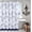 Aviation, variant on Coastal Seashell Fabric Shower Curtain, Under The Sea Beach Ocean Theme Shower Curtain with Starfish & Coral, Waterproof Blue Nautical Decorative Bathroom Curtains, 72" W x 72" H