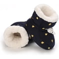 thumbnail image 4 of Baby Boy Girl Boots Newborn Shoes Winter Snow Bowknot Anti-Slip Soft Sole Warm Infant Toddler Prewalker Booties, 4 of 7