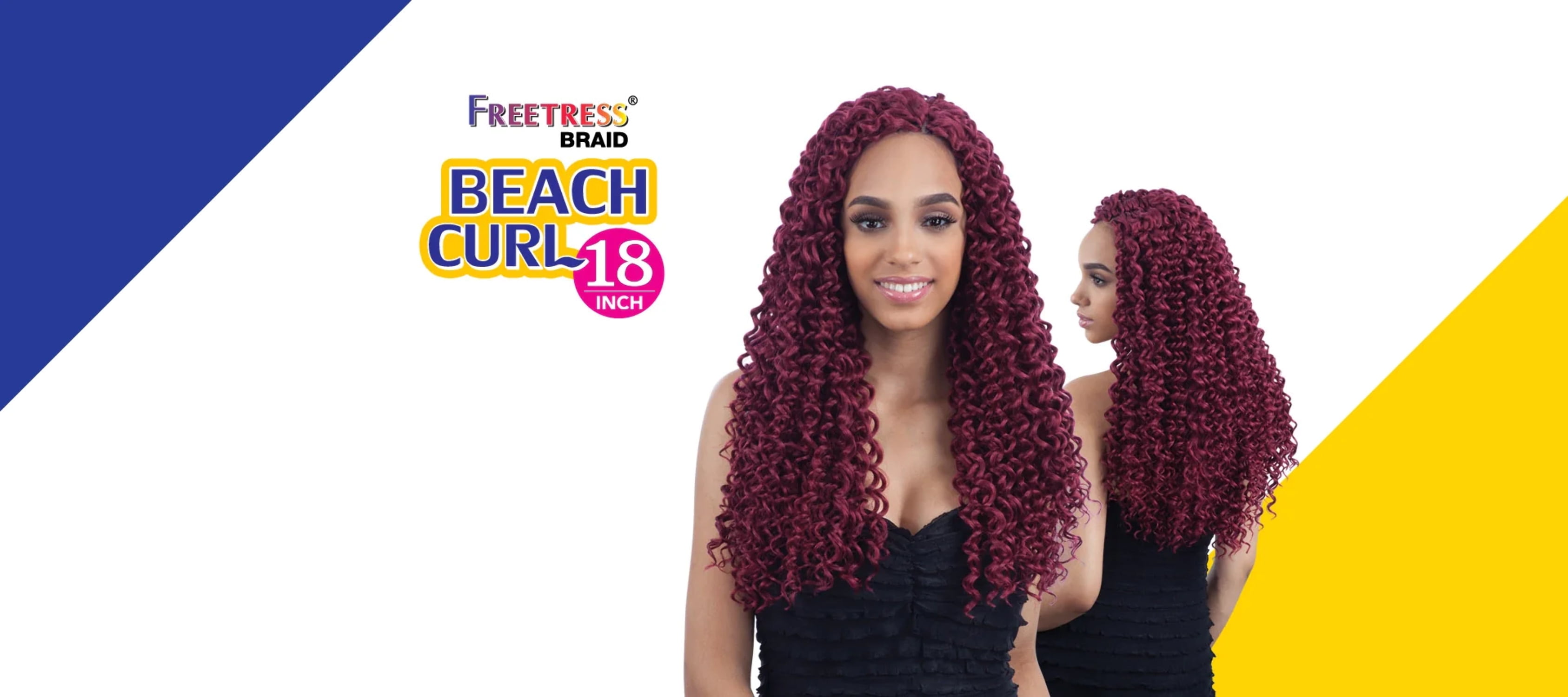 Freetress Braid- Beach Curl 18