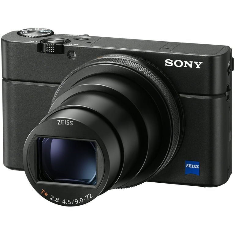 Sony Cyber-Shot RX100 VII RX100M7 Premium Compact Camera DSC-RX100M7  Vlogging Bundle with Shooting Grip Tripod VCT-SGR1, 64GB, 3x Battery + Deco  Gear
