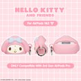 thumbnail image 2 of iFace x Hello Kitty and Friends Case [ Compatible with AirPods Pro 2 ][Steamed Bun Series] Silicone Protective Cover [Carabiner Clip Included] [Wireless Charging Compatible] – My Melody, 2 of 9