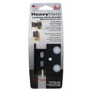 Fenix Manufacturing 401BK12 Heavy Metal Hasp With Security Shield, Black