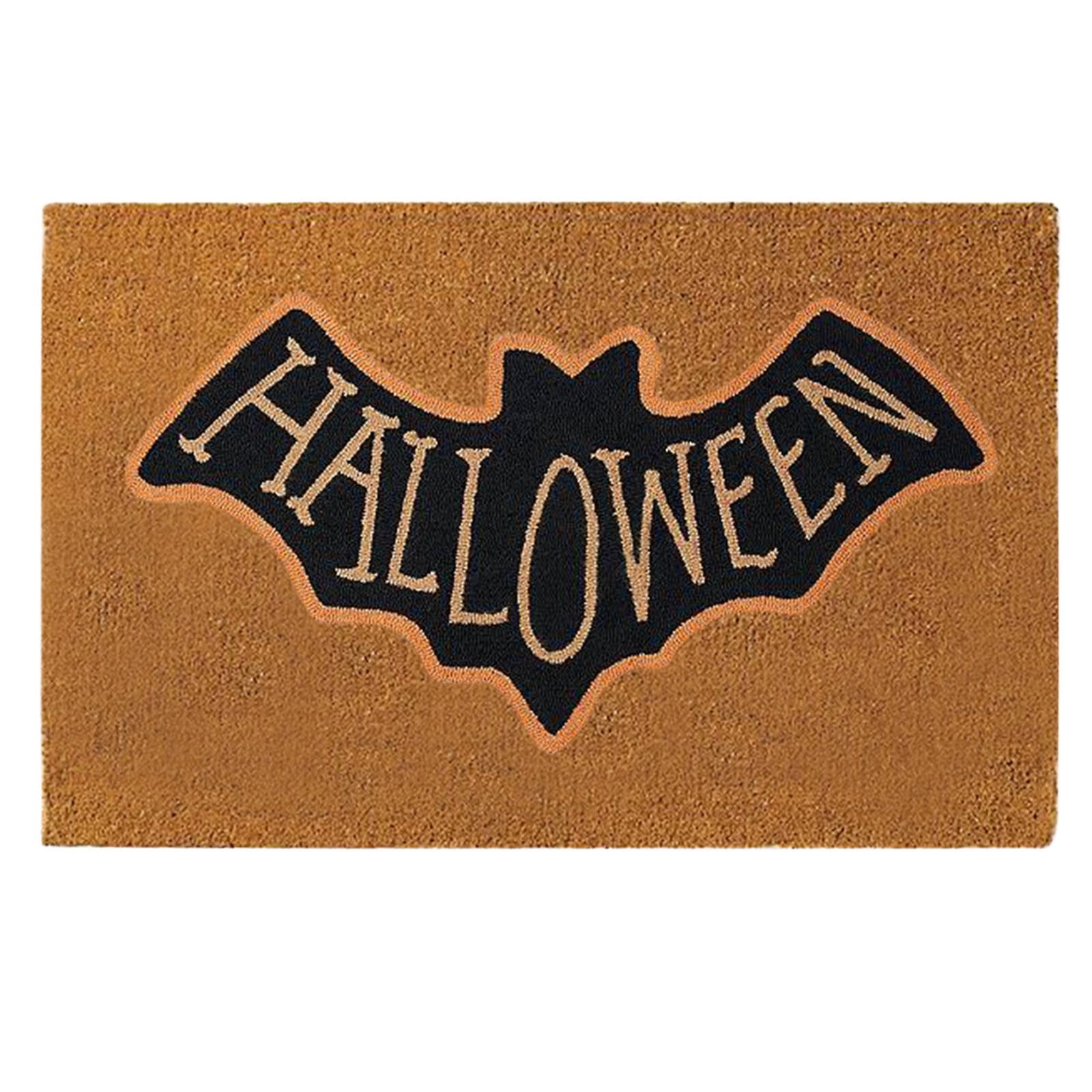 BOSTEY Halloween Doormat Blanket Home Front Door Decorations