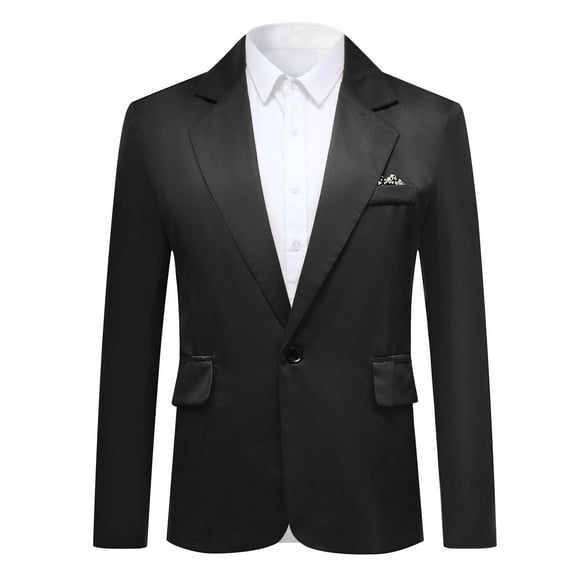 Cloudstyle Mens Slim Fit Single-Breasted Suit Blazer Sport Coat