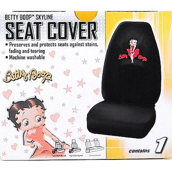 Plasticolor Betty Boop Skyline Seat Cover