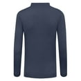 thumbnail image 3 of Aiyino Men's Quarter Zip Up Long Sleeve Sweaters Slim Fit Lightweight Mock Neck Pullover Casual Polo Sweater S-2XL, 3 of 7