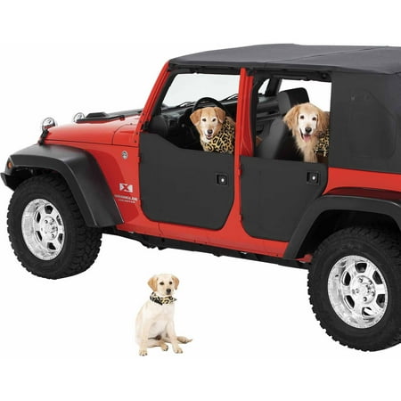 Bestop - 51811-01 - HighRock 4x4 Element Doors Fits select: 2015-2018 JEEP WRANGLER UNLIMITED, 2012-2014 JEEP WRANGLER