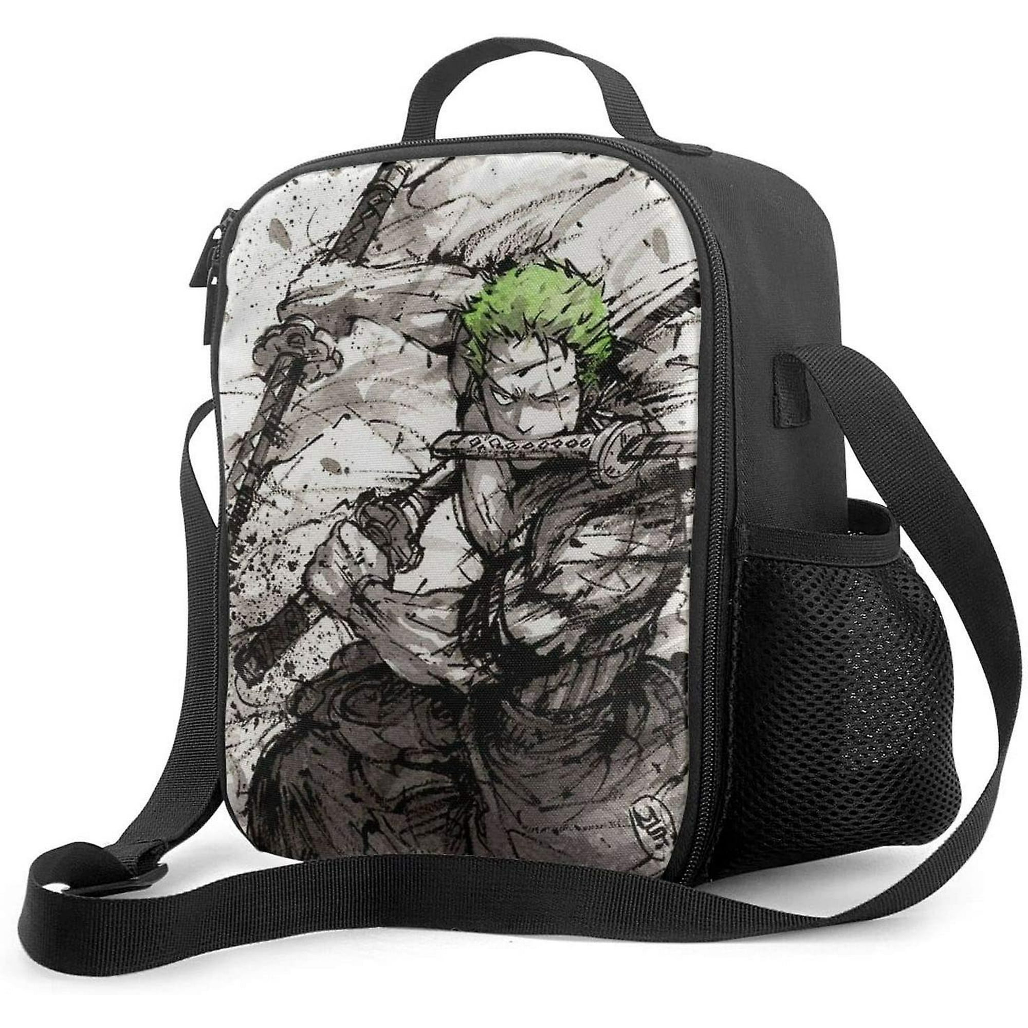 One Piece Roronoa Zoro Lunch Box With Padded Insulated Liner Lunch