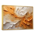 thumbnail image 2 of Designart "Soft Painted Waves In Gold And Beige II" Abstract Shapes Floater Framed Canvas Prints, 2 of 5