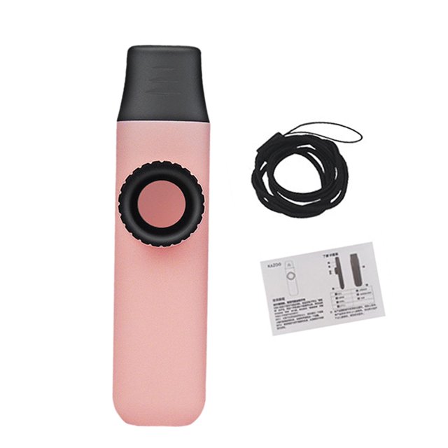 lionlar Kazoo Jouet Musical Facile à Transporter pour Enfants Débutants Rose