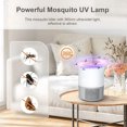 thumbnail image 2 of leyfeng Insektenvernichter, USB Elektrischer Insektenvernichter Elektrisch Fliegenfalle, Mückenfalle Elektrisch Mückenlampe, Moskito Killer Lampe mit Licht, Fruchtfliegenfalle, 2 of 7