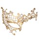 thumbnail image 2 of Máscara de mascarada, máscara de media cara, accesorios de cosplay para mujeres y niñas, accesorios de disfraz para oro, 2 of 9