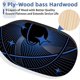 thumbnail image 5 of Pickleball Paddle Pickleball Racket with Ergonomic Grip Portable Pickle Ball Racquet with Zipper Cover for Kids Adults Advanced Exercise, 5 of 5