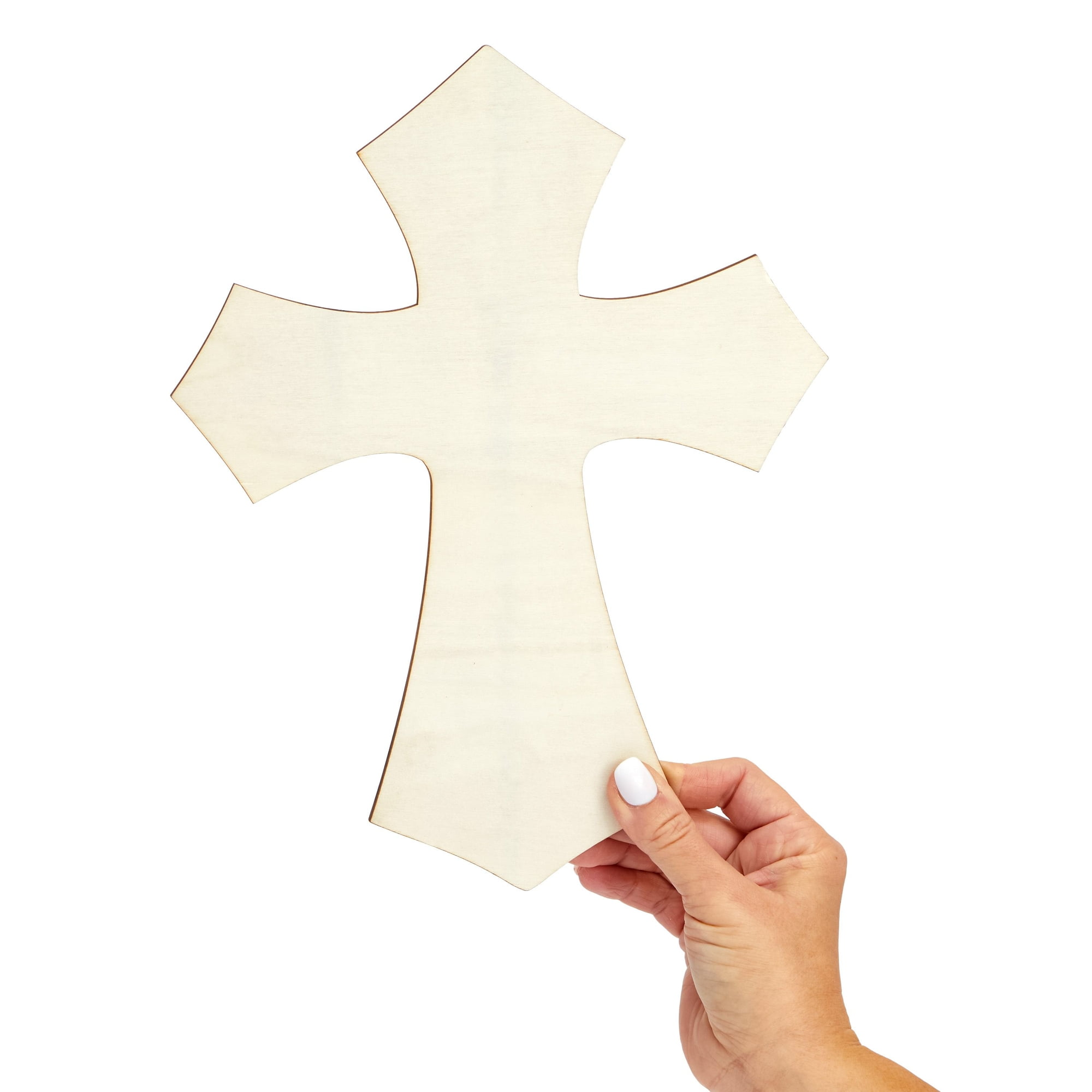 6-Pack Unfinished Wood Cutout Cross Shaped for Craft DIY, Sunday School,  Church, PACK - Ralphs