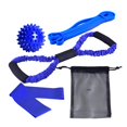 thumbnail image 2 of 5 piezas de resistencia Látex Banda elástica Gimnasio Entrenamiento 5 piezas con bolsa de malla shamjiam bandas elásticas, 2 of 9