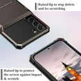 thumbnail image 6 of for Samsung Galaxy S21 FE 5G Case with Wallet Case Card Holder Shell Fits 4 Cards, Shockproof Heavy Duty Anti Scratch Dual Layer Cover for Samsung Galaxy S21 FE 5G Gun Color, 6 of 7