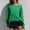 Green, variant on Open Back Workout Tops for Women Long Sleeve Cropped Athletic Clothes Gym Running Yoga Low Impact Sports T Shirts