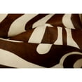 thumbnail image 2 of Togo Cowhide Rug 6x7 Zebra Black Off-White Natural 1-Piece, 2 of 3