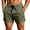 Army Green, variant on Gym Shorts Men Summer Elastic Waist Slim Fit Moisture Wicking Lightweight Athletic Workout Shorts with Pockets