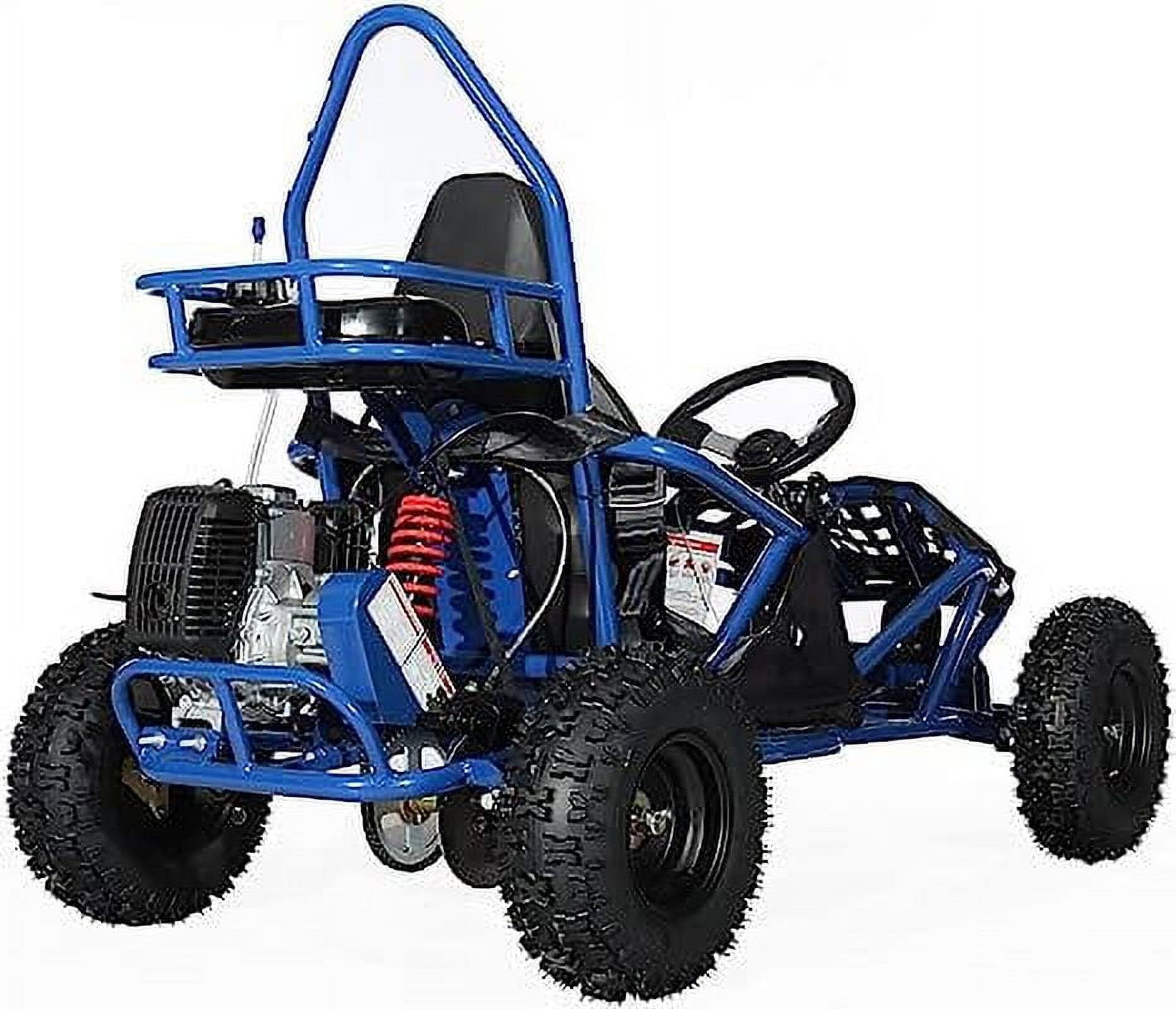 X-Pro Brand New Rover 50cc Gas Go Kart with Pull Start, Rear Disc Brake, 6" Wheels!